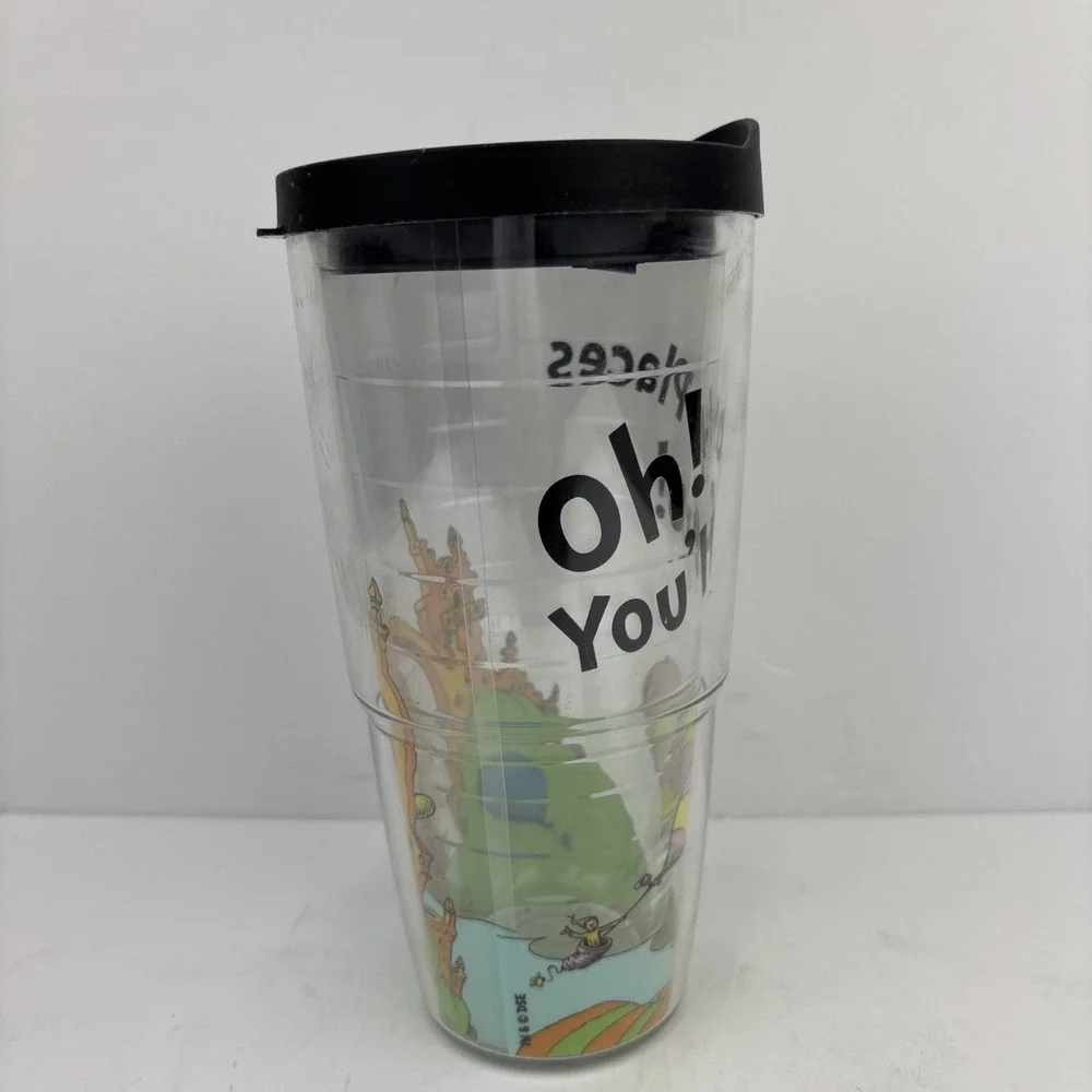 Tervis 24oz Double-Walled‎ Tumbler Dr. Suess Oh the Places You'll Go